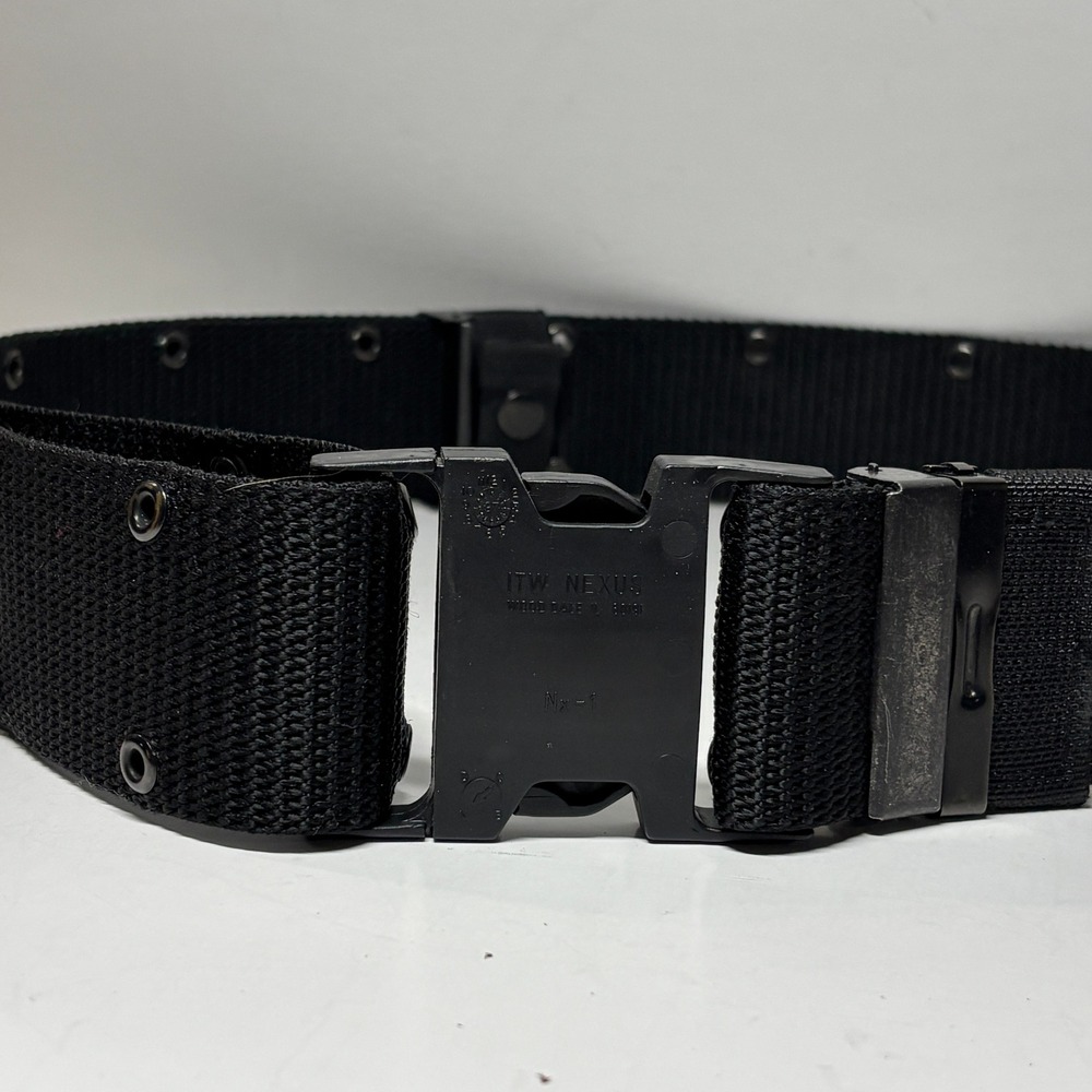 Arkansas Industries Belt Individual Equipment Mens Large Black Tactical Military